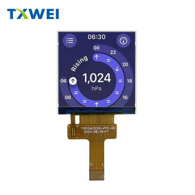 شاشة TFT LCD 1.54 بوصة لنوع واجهة SPI 4 BIT 900nits