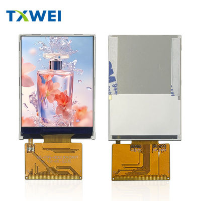 2.4 بوصة واجهة MCU 240 * 320 الوضوح 350cd / م 2 شاشة LCD عرض وحدة عرض منفذ سلسلة