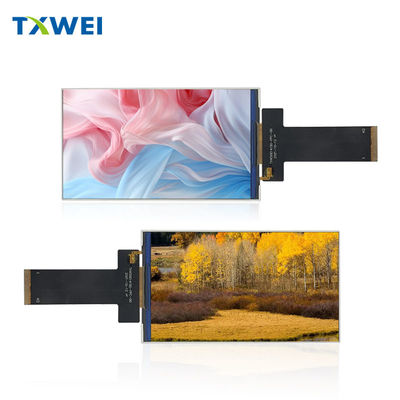 شاشة عرض TFT من 5 بوصات MIPI 480 * 854 400-800nits لوحة عرض لجهاز التنظير الصناعي