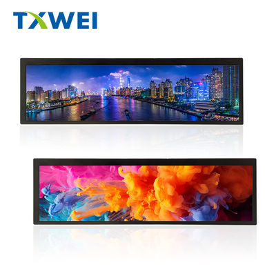 شاشة لمسة 8.88 بوصة بطول مخصص مع سطوع 400 شاشة TFT LCD ملونة بالكامل