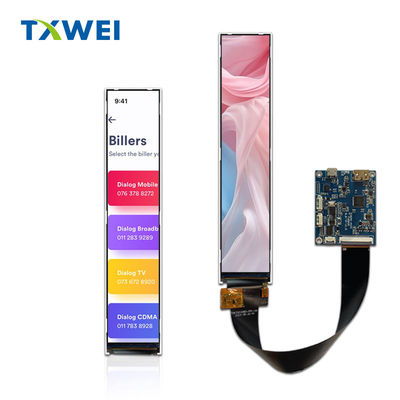 6.9 بوصة 280 * 1424 واجهة HDMI جهاز مضخة التسريب الطبي، غسالة آلة ثلاجة شاشة عرض LCD