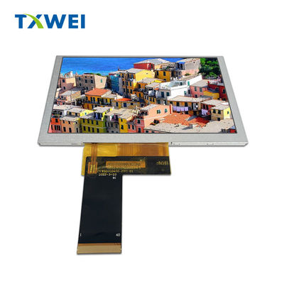 5 بوصة IPS TFT LCD 800 * 480 بكسل 262K شاشة ملونة كاملة ST7262 Driver IC