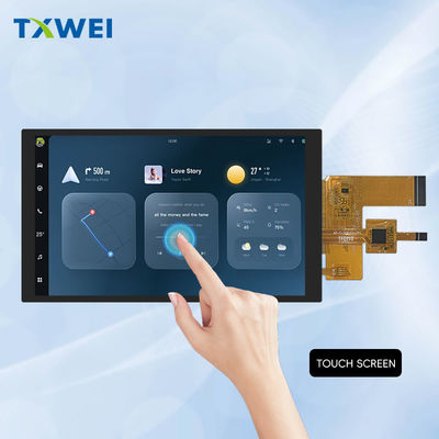 شاشة TFT LCD 5 بوصة واجهة LVDS 350nits 40 Pin 720 * 1280 5.0 بوصة شاشة لمس سعة