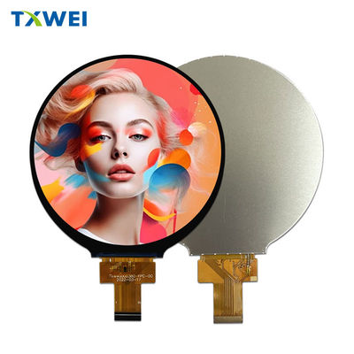 4.0 بوصة شاشة عرض دائرية TFT كاملة الألوان كاملة الألوان واجهة MIPI شاشة TFT LCD 450cd / M2