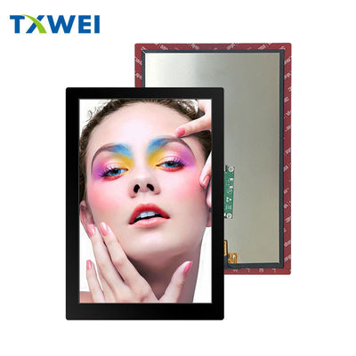10.1- بوصة 800 * 1280IPS واجهة HDMI أمن التحكم الصناعي شاشة عرض LCD لمسة