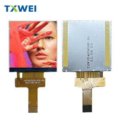 1شاشة LCD مربعة مخصصة بطول 54 بوصة 240 * 240 لوحة عرض LCD عالية الوضوح