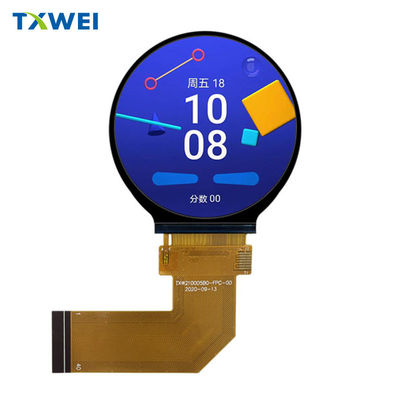 2شاشة عرض LCD TFT دائرية 480 * 480 بوصة صغيرة