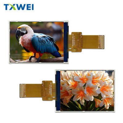 2.4 بوصة 350cd/m2 شاشة TFT LCD مع 240 * 320 دقة، لوحة أجهزة العرض للسيارات ذات العجلتين