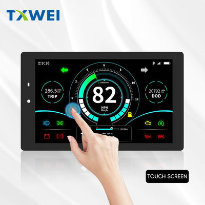 7 بوصة 600X1024 دقة 800cd / م2 لوحة أدوات المركبات الكهربائية TFT شاشة LCD واجهة MIPI