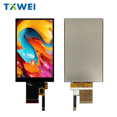 4.3 بوصة شاشة مراقبة طبية تظهر 480 * 800 مع واجهة RGB و 350nits شاشة LCD