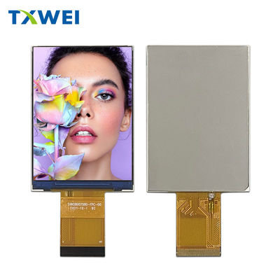 2.8 بوصة 480 * 640 وحدة عرض الكاميرا الرقمية IPS 320nits مع واجهة RGB