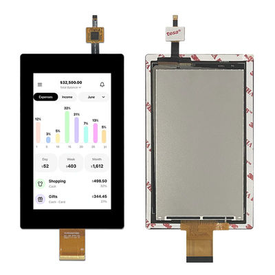 ST7701S سائق IC 5 بوصة شاشة لمس وحدة عرض LCD مع 480 * 854 دقة