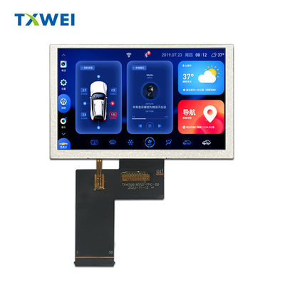 5 بوصة TFT شاشة ملونة وحدة الشاشة اللمسية 1200nits شاشة LCD عالية الوضوح