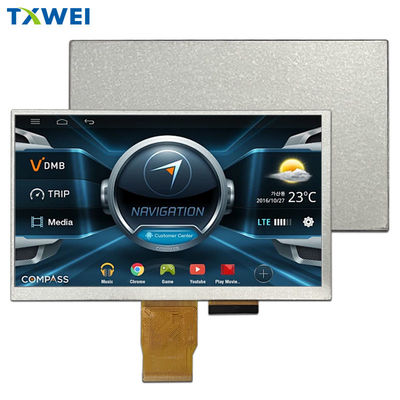 شاشة شاشة LCD TFT ذات مستوى 450cd/m2 RGB 7 بوصة