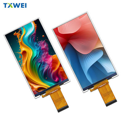 5.0 بوصة 480x854 دقة 400 نيت RGB 24 بيت واجهة TFT لوحة LCD 5 