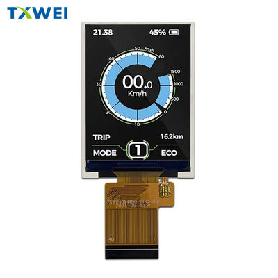 2.4 بوصة 240*320 سطوع 450cd/m2 سجل القيادة شاشة عرض LCD TFT