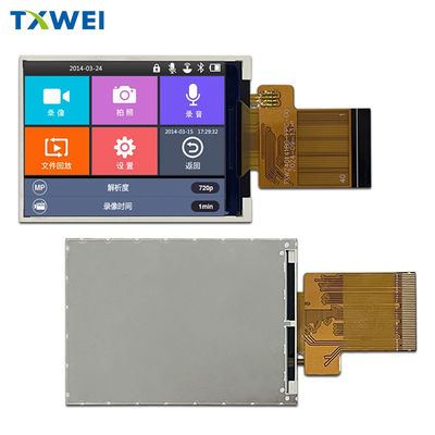 2.4 بوصة 240x320 شاشة LCD الحجم الصغير مع واجهة RGB مجموعة حرارة واسعة