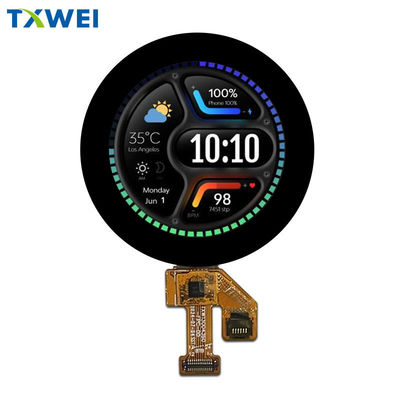 1.3 بوصة 240x240 شاشة LCD دائرية مع واجهة SPI زجاج آساهي زجاج مكثف غطاء المواد