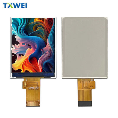 2شاشة TFT LCD ملونة كاملة حجمها 4 بوصات، دقة 240 * 320، سطوع 400 cd/m2
