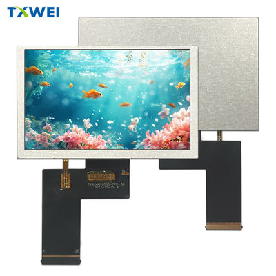 IPS سعة 1200 نيت شاشة شاشة LCD TFT 5 بوصة 800 * 480 واجهة RGB