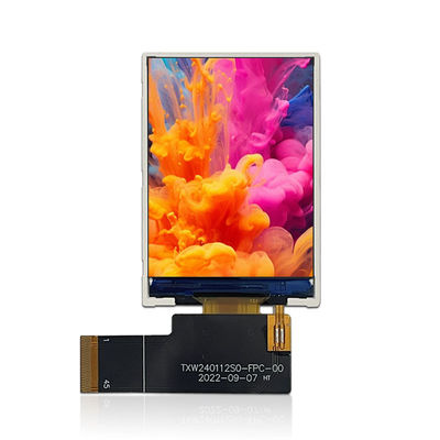 2.4 بوصة TFT LCD Module 240x320 RGB MCU واجهة SPI مع شاشة لمسة مخصصة درجات 1500cd / m2