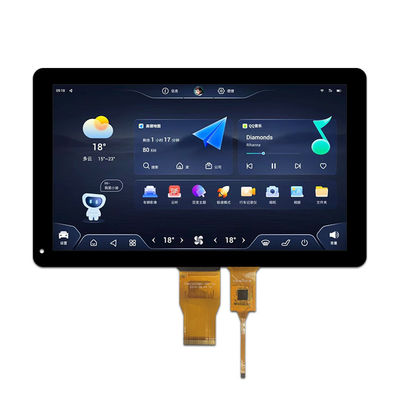 10.1 بوصة شاشة TFT لوحة لمس سعة 1024 * 600 دقة 700 نيت واجهة RGB
