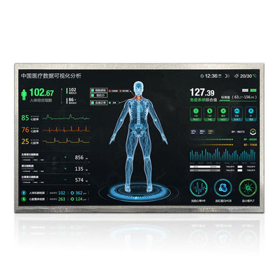 13.3 بوصة1000 نيت شاشة عرض LCD EDP TFT 1920 * 1080 بكسل 30Pins شاشة عرض كبيرة الحجم