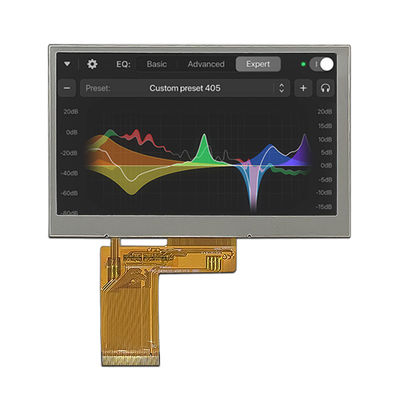 ضوء عالي 4.3 tft ips 480 * 272 pcap وحدة عرض 4.3 بوصة tft شاشة شاشة LCD