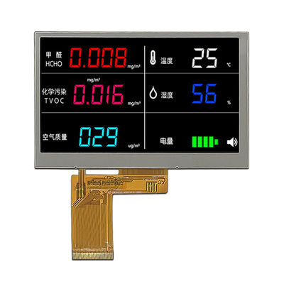 تخصيص 4.3 بوصة IPS tft لوحة العرض LCD 480xRGBx272 دقة واجهة RGB ST7283 سائق IC