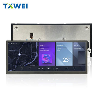 شاشة لمسة سعة مخصصة شاشة IPS TFT LCD 10.25 بوصة FHD LVDS وحدة عرض