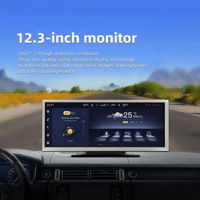 12.3 بوصة IPS TFT وحدة عرض LCD 1920 * 720 شاشة شريط واجهة LVDS 50pin