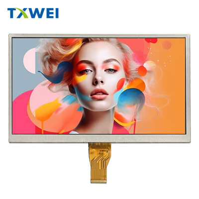 شاشة عرض LCD عالية الدقة IPS طبية مقاس 10.1 بوصة 1024 * 600 LVDS للتحكم الصناعي