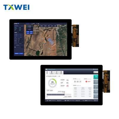 7 بوصة Incell متكاملة تعمل باللمس مجموعة تصفيح كاملة عالية السطوع 1200*1920 بدون طيار لوحة عرض للتحكم عن بعد
