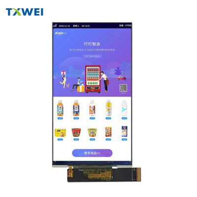 شاشة TFT LCD مقاس 5.5 بوصة بدقة 1080 * 1920 IPS عالية الدقة شاشة عمودية قابلة للتوصيل MIPI يمكن مطابقتها مع شاشة جهاز TP المحمول